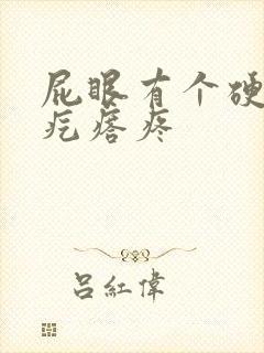 屁眼有个硬硬的疙瘩疼