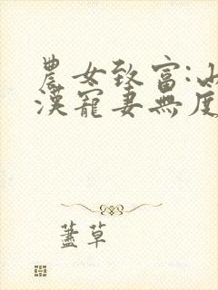农女致富:山里汉宠妻无度小说
