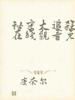 秘密大追杀电影在线观看免费