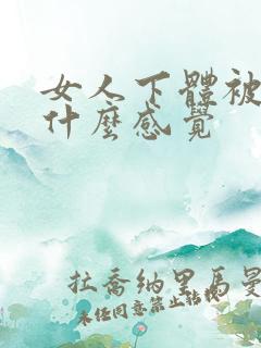 女人下体被舔是什么感觉