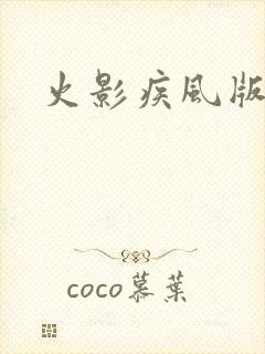 火影疾风版破解