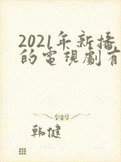 2021年新播的电视剧有哪些