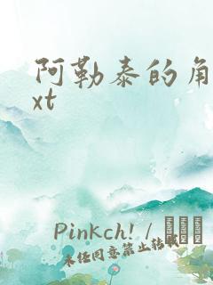 阿勒泰的角落txt
