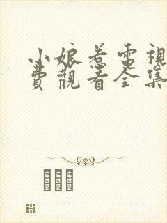 小娘惹电视剧免费观看全集高清