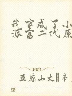 我穿成了小说反派富二代原著作者
