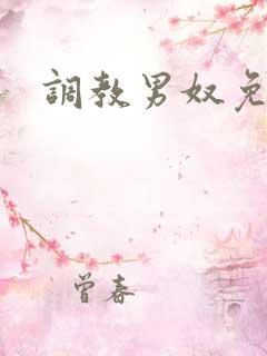 调教男奴免费看