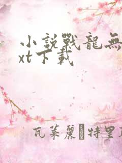 小说战龙无双txt下载