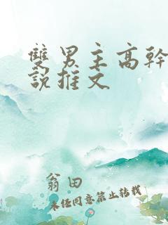 双男主高干文小说推文