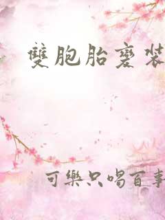 双胞胎变装