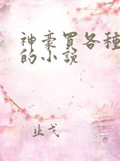 神豪买各种超跑的小说
