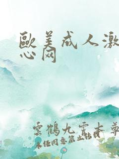欧美成人激情开心网