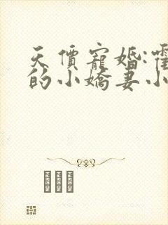 天价宠婚:霍总的小娇妻小说在线看