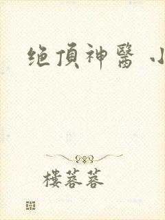 绝顶神医 小说