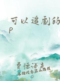可以追剧的app