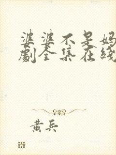 婆婆不是妈电视剧全集在线观看