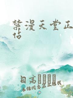 禁漫天堂正版网站