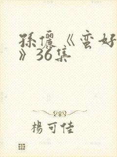 孙俪《蛮好人生》36集