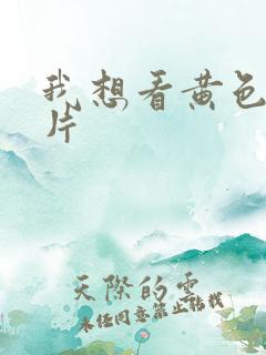 我想看黄色_级片