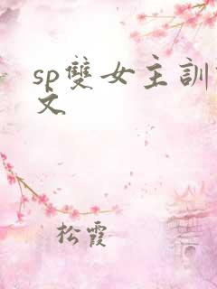 sp双女主训诫文