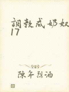 调教成奶奴1～17