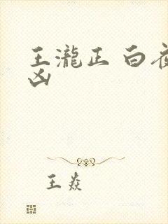 王泷正 白夜追凶