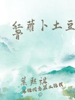 红萝卜土豆炖排骨