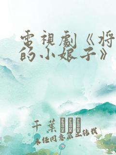 电视剧《将军家的小娘子》