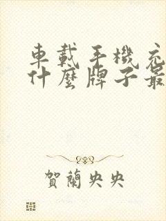 车载手机充电器什么牌子最好最安全