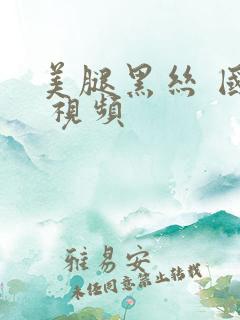 美腿黑丝 国产 视频