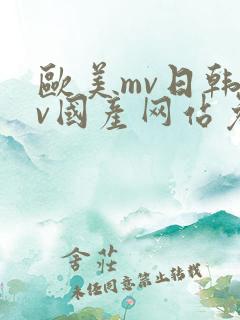 欧美mv日韩mv国产网站免费