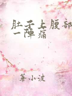 肚子上腹部一阵一阵痛