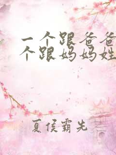 一个跟爸爸姓一个跟妈妈姓,对孩子有影响吗?