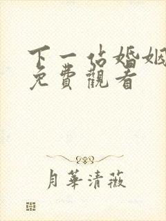 下一站婚姻在线免费观看
