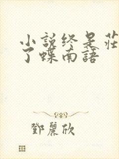 小说终是庄周梦了蝶南语