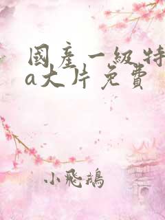 国产一级特黄aa大片免费