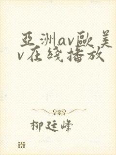 亚洲av欧美av在线播放