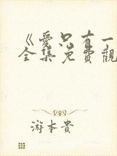 《爱只有一次》全集免费观看