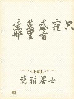 亿万盛宠只为你哪里看