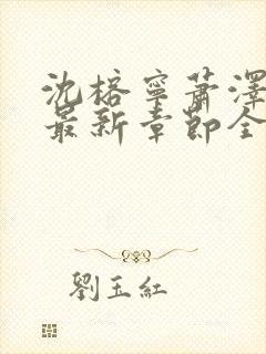 沈榕宁萧泽小说最新章节全文阅读