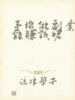 手机做副业什么能赚钱呢