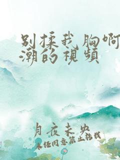 别揉我胸啊嗯高潮的视频