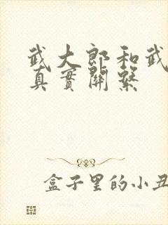 武大郎和武松的真实关系