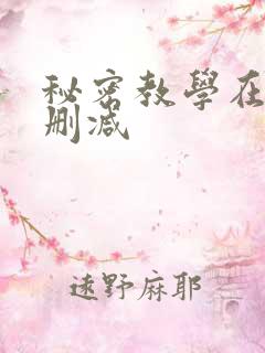 秘密教学在线无删减