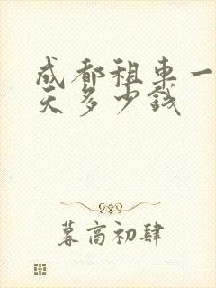 成都租车一般一天多少钱