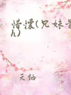 惜怀(兄妹骨科h)