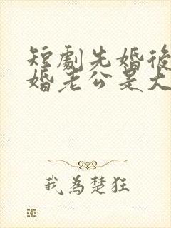短剧先婚后爱闪婚老公是大佬
