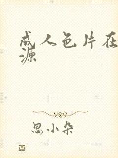 成人色片在线资源