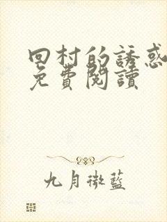 回村的诱惑小说免费阅读