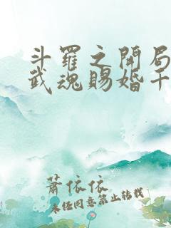斗罗之开局十生武魂赐婚千仞雪