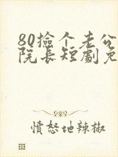 80捡个老公是院长短剧免费观看